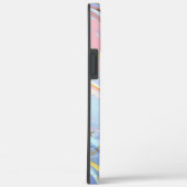 テクスチャピンクの背景 Case-Mate iPhoneケース (裏面 / 右)