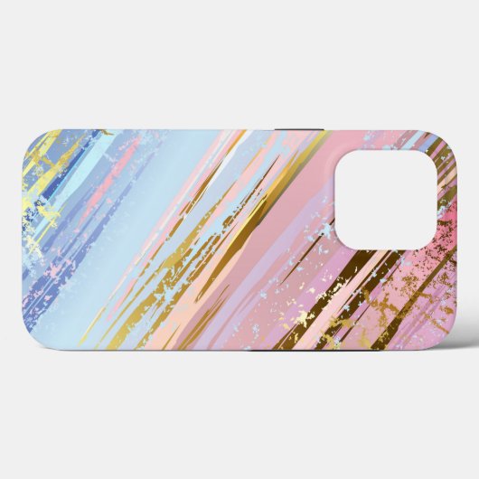 テクスチャピンクの背景 Case-Mate iPhoneケース (裏面 (横))