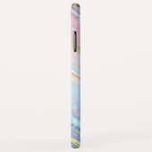 テクスチャピンクの背景 Case-Mate iPhoneケース (裏面/右)