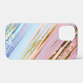 テクスチャピンクの背景 Case-Mate iPhoneケース (裏面 (横))