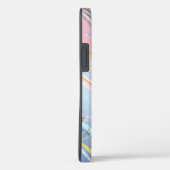 テクスチャピンクの背景 Case-Mate iPhoneケース (裏面 / 右)