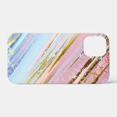 テクスチャピンクの背景 Case-Mate iPhoneケース (裏面 (横))