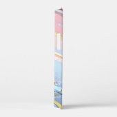 テクスチャピンクの背景 Case-Mate iPhoneケース (裏面 / 右)