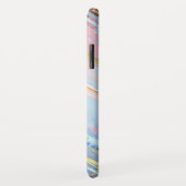 テクスチャピンクの背景 Case-Mate iPhoneケース (裏面/右)