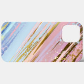 テクスチャピンクの背景 Case-Mate iPhoneケース (裏面 (横))