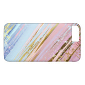 テクスチャピンクの背景 Case-Mate iPhoneケース (裏面(横))