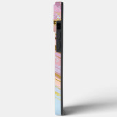 テクスチャピンクの背景 Case-Mate iPhoneケース (裏面 / 左)