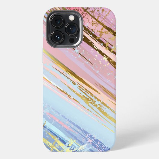 テクスチャピンクの背景 iPhoneケース (裏面)