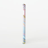 テクスチャピンクの背景 SAMSUNG GALAXYケース (右側)