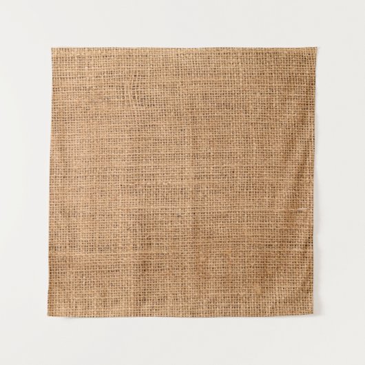 テクスチャファブリックのバーラップバックグラウンド タペストリー (正面)