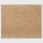 テクスチャファブリックのバーラップバックグラウンド ラッピングペーパー (フラット)