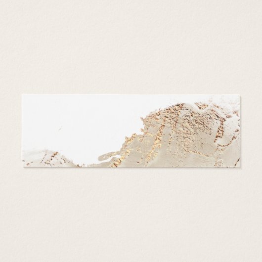 テクスチャフェイク金ゴールドホイ結婚ルのWebサイトカード (裏面)