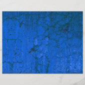 テクスチャブルーカントリー素朴ヴィンテージグランジ (正面)