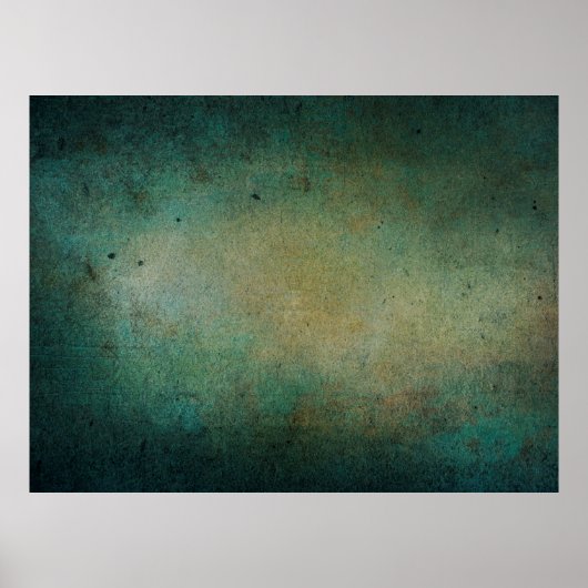 テクスチャブルー緑のグラデーションウォール ポスター (正面)