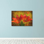 テクスチャプレーリーアイコン キャンバスプリント (インサイチュ (ウッドフロア))