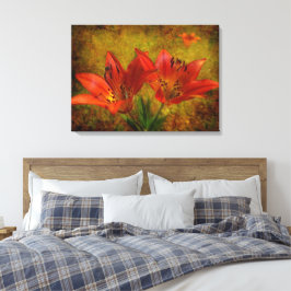 テクスチャプレーリーアイコン キャンバスプリント