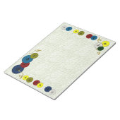 テクスチャボタンメモ帳 ノートパッド (アングル)