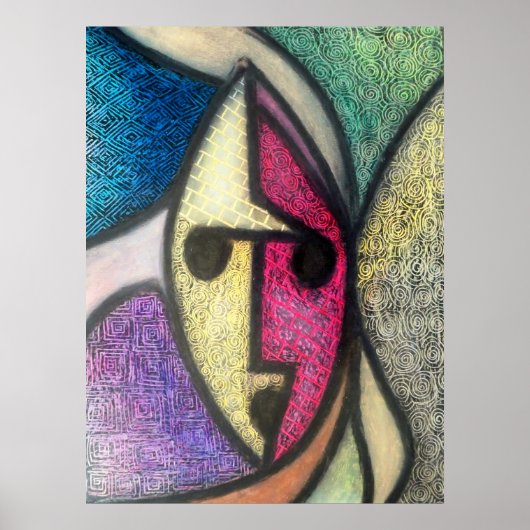 テクスチャマスク ポスター (正面)