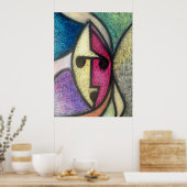 テクスチャマスク ポスター (キッチン)