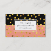 テクスチャマーク(金ゴールド) / 2トーン 名刺 (裏面)