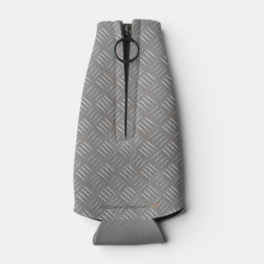 テクスチャメフェイクタル缶/ボトルホルダーあなたの名前 ボトルクーラー (裏面)