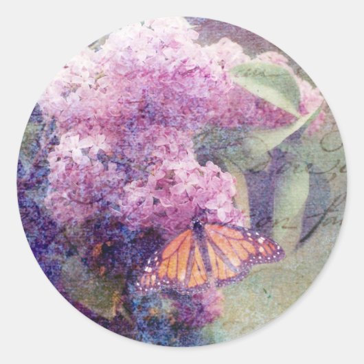 テクスチャリラックステッカー ラウンドシール (正面)