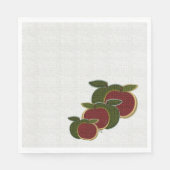 テクスチャリンゴの国 スタンダードランチョンナプキン (正面)