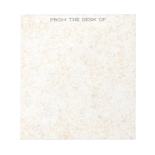 テクスチャルメモ帳 ノートパッド (正面)