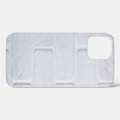 テクスチャレンガの壁の絵を描白 Case-Mate iPhoneケース (裏面 (横))