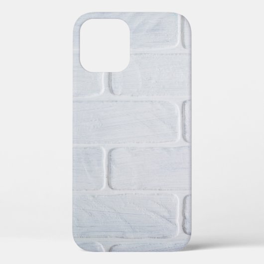 テクスチャレンガの壁の絵を描白 Case-Mate iPhoneケース (裏面)