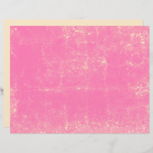 テクスチャヴィンテージパステルピンクシックなデカップパターン (正面/裏面)