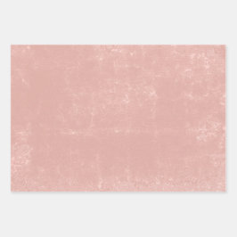 テクスチャヴィンテージ赤面ピンクデカップパターン ラッピングペーパーシート