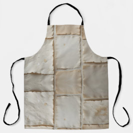 テクスチャードハンドメイド紙フラットレイ エプロン