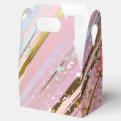 テクスチャードピンク背景 フェイバーボックス (オープン)