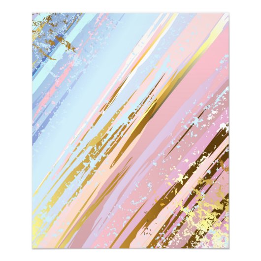 テクスチャードピンク背景 フォトプリント            (正面)