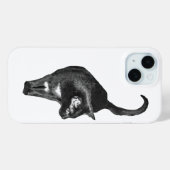 テクスチャード猫のディテール Case-Mate iPhoneケース (裏面 (横))