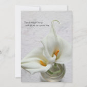 テクスチャード背景のカラーコピー wedding 招待状 (裏面)