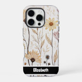 テクスチャード・インパスト抽象スマホ  iPhoneケース (裏面)