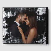 テクスチャード ゲストブック フォト フォイル ゲストブック ブラック (裏面)