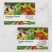 テクスチャーバンドV2 – 野菜炒め02 名刺 (正面/裏面)