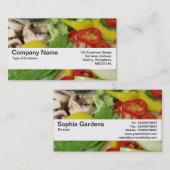 テクスチャーバンドV2 – 野菜炒め02 名刺 (正面/裏面)