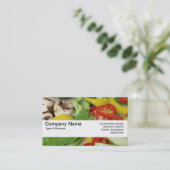 テクスチャーバンドV2 – 野菜炒め02 名刺 (スタンド正面)