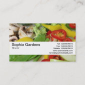 テクスチャーバンドV2 – 野菜炒め02 名刺 (裏面)