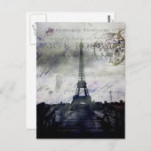 テクスチャーパリインラベンダー ポストカード (正面/裏面)