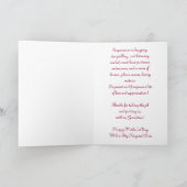 テクスチャーレディスリッパーオーキッドマザーズデイカード カード (内部)