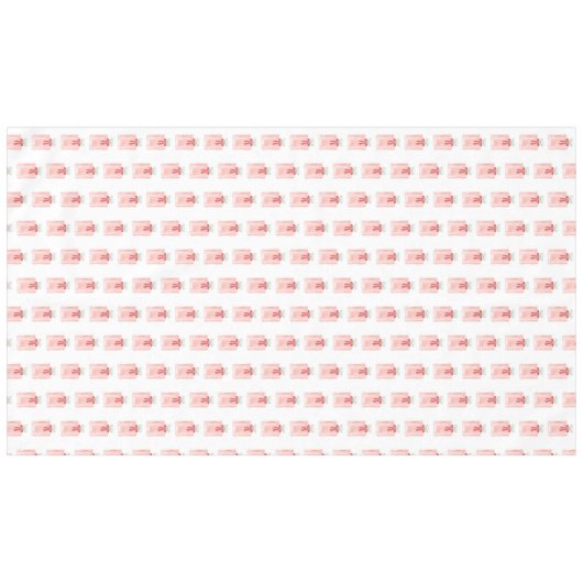 テクスチャー加工された手描きのウェディングボトル テーブルクロス (正面(横))