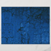 テクスチャー濃い青素朴ヴィンテージグランジ (正面)