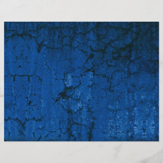 テクスチャー濃い青素朴ヴィンテージグランジ (正面)