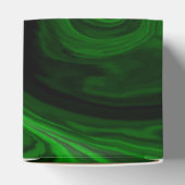 テクスチャー緑色マラキサイト フェイバーボックス (上部)