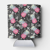 テクスチャ三角形パイナップルパターン 缶クーラー (裏面)